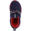 imageNautica Kids SlipOn Sneakers Stylish and Comfortable Athletic Shoes for Boys and Girls in Toddler and Little Kid SizesNavy Red Os