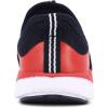 imageNautica Kids SlipOn Sneakers Stylish and Comfortable Athletic Shoes for Boys and Girls in Toddler and Little Kid SizesTuvanavy Mesh Red