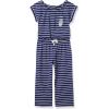 imageNautica Girls Long Pants One Piece Jumpsuit RomperNavy Pineapple