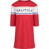 imageNautica Girls Long Sleeve Logo Design Knit TShirt DressTrue Red Logo