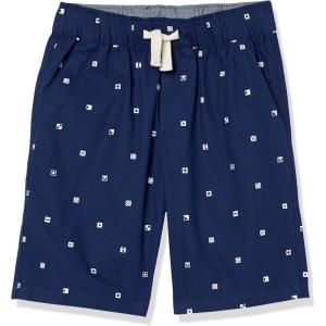 imageNautica Boys Pullon Casual Shorts Drawstring ClosureJ Navy Schiffli Fc08