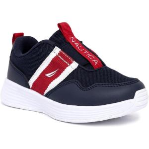 imageNautica Kids SlipOn Sneakers Stylish and Comfortable Athletic Shoes for Boys and Girls in Toddler and Little Kid SizesAmericanamiles