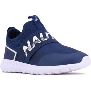 imageNautica Kids SlipOn Sneakers Stylish and Comfortable Athletic Shoes for Boys and Girls in Toddler and Little Kid SizesOcean Blue