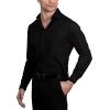 imageNAUTICA Mens Slim FitBlack Solid Dobby