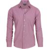 imageNautica Regular Fit Long Sleeve Button Down Dress Shirts for Men  Wrinkle Free Long Sleeve Shirt Mens Formal 4Way StretchBlue and Red Check