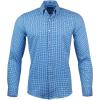 imageNautica Regular Fit Long Sleeve Button Down Dress Shirts for Men  Wrinkle Free Long Sleeve Shirt Mens Formal 4Way StretchClassic Blue Plaid