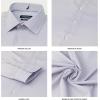 imageNautica Regular Fit Long Sleeve Button Down Dress Shirts for Men  Wrinkle Free Long Sleeve Shirt Mens Formal 4Way StretchNavy and Pink Check