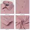 imageNautica Regular Fit Long Sleeve Button Down Dress Shirts for Men  Wrinkle Free Long Sleeve Shirt Mens Formal 4Way StretchPink