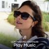 imageNautica Tailwind Smart Sunglasses for Men ampamp Women  Wireless Smart Glasses with Open Ear Speakers and Microphone Polarized UV400 Lenses  Solid Navy Blue Wide FitDockside Black Gradient  Standard
