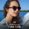 imageNautica Tailwind Smart Sunglasses for Men ampamp Women  Wireless Smart Glasses with Open Ear Speakers and Microphone Polarized UV400 Lenses  Solid Navy Blue Wide FitCorsair Black Gradient  Wide