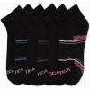 imageNautica Womens Quarter Socks  6 Pack Breathable Cushioned Athletic Performance Ankle Socks for Women Sizes 410Black