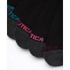 imageNautica Womens Quarter Socks  6 Pack Breathable Cushioned Athletic Performance Ankle Socks for Women Sizes 410Classic Black