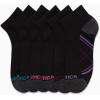 imageNautica Womens Quarter Socks  6 Pack Breathable Cushioned Athletic Performance Ankle Socks for Women Sizes 410Classic Black