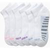 imageNautica Womens Quarter Socks  6 Pack Cushioned Moisture Wicking Breathable Womens Crew Socks for Running and WorkoutsAll White