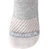 imageNautica Womens Quarter Socks  6 Pack Cushioned Moisture Wicking Breathable Womens Crew Socks for Running and WorkoutsAssorted Logo
