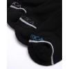 imageNautica Womens Quarter Socks  6 Pack Cushioned Moisture Wicking Breathable Womens Crew Socks for Running and WorkoutsBlack