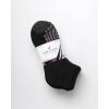 imageNautica Womens Quarter Socks  6 Pack Cushioned Moisture Wicking Breathable Womens Crew Socks for Running and WorkoutsBlack Logo