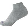 imageNautica Womens Quarter Socks  6 Pack Cushioned Moisture Wicking Breathable Womens Crew Socks for Running and WorkoutsBlackWhiteGrey