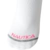 imageNautica Womens Quarter Socks  6 Pack Cushioned Moisture Wicking Breathable Womens Crew Socks for Running and WorkoutsWhite