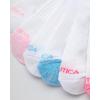imageNautica Womens Quarter Socks  6 Pack Cushioned Moisture Wicking Breathable Womens Crew Socks for Running and WorkoutsWhite Pink