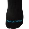 imageNautica Womens Socks  12 Pack Cushioned Moisture Wicking Womens Quarter Sock with Arch Support  Socks for Women Size 410Black Multi