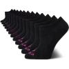 imageNautica Womens No Show Socks  12 Pack No Show Cuff Liners Moisture Wicking Sock  Non Slip ampamp Breathable Socks for WomenBlack