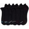 imageNautica Womens Ankle Socks  6 Pack Cushioned Low Cut Tab Breathable Athletic Socks with Arch Support Running Sock for WomenBlack