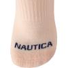 imageNautica Womens Ankle Socks  6 Pack Cushioned Low Cut Tab Breathable Athletic Socks with Arch Support Running Sock for WomenPink Assorted
