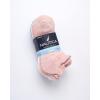 imageNautica Womens Ankle Socks  6 Pack Cushioned Low Cut Tab Breathable Athletic Socks with Arch Support Running Sock for WomenPink Heather