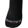 imageNautica Womens Low Cut Socks  12 Pack Breathable Cushioned Athletic Low Cut Tab Ankle Socks for Women Sizes 410Black