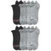 imageNautica Womens Low Cut Socks  12 Pack Breathable Cushioned Athletic Low Cut Tab Ankle Socks for Women Sizes 410Grey