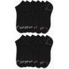imageNautica Womens Low Cut Socks  12 Pack Cushioned Moisture Wicking Athletic No Show Socks for Women for Sports Running 410Black Logo