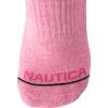 imageNautica Womens Low Cut Socks  12 Pack Cushioned Moisture Wicking Athletic No Show Socks for Women for Sports Running 410Pink Heather Asst