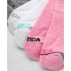 imageNautica Womens Low Cut Socks  12 Pack Cushioned Moisture Wicking Athletic No Show Socks for Women for Sports Running 410Pink Heather Asst