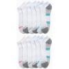 imageNautica Womens Low Cut Socks  12 Pack Cushioned Moisture Wicking Athletic No Show Socks for Women for Sports Running 410WhiteBlue