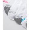 imageNautica Womens Low Cut Socks  12 Pack Cushioned Moisture Wicking Athletic No Show Socks for Women for Sports Running 410WhiteBlue