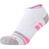imageNautica Womens No Show Socks  12 Pack Cushioned Moisture Wicking Low Cut Womens Ankle Sock  Breathable Athletic Women SocksPinkWhiteGrey