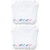 imageNautica Womens No Show Socks  12 Pack Cushioned Moisture Wicking Low Cut Womens Ankle Sock  Breathable Athletic Women SocksWhite