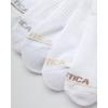 imageNautica Womens No Show Socks  6 Pack Breathable Cushioned Athletic Performance Low Cut Socks for Women Sizes 410All White