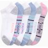 imageNautica Womens No Show Socks  6 Pack Breathable Cushioned Athletic Performance Low Cut Socks for Women Sizes 410PinkWhiteBlue