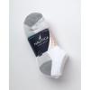 imageNautica Womens No Show Socks  6 Pack Breathable Cushioned Athletic Performance Low Cut Socks for Women Sizes 410WhiteBlue