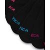 imageNautica Womens Quarter Socks  12 Pack Moisture Control Cushioned Athletic Socks for Women for Sport ampamp Gym Wear Size 410All Black