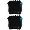 imageNautica Womens Quarter Socks  12 Pack Moisture Control Cushioned Athletic Socks for Women for Sport ampamp Gym Wear Size 410Classic Black