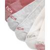 imageNautica Womens Quarter Socks  12 Pack Moisture Control Cushioned Athletic Socks for Women for Sport ampamp Gym Wear Size 410Oatmeal Logo