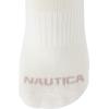 imageNautica Womens Quarter Socks  6 Pack Cushioned Moisture Wicking Athletic Socks for Women for Gym Running Sports 410Neutral Assorted