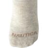 imageNautica Womens Quarter Socks  6 Pack Cushioned Moisture Wicking Athletic Socks for Women for Gym Running Sports 410TanWhite