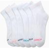 imageNautica Womens Quarter Socks  6 Pack Cushioned Moisture Wicking Athletic Socks for Women for Gym Running Sports 410White