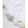 imageNautica Womens Quarter Socks  6 Pack Cushioned Moisture Wicking Athletic Socks for Women for Gym Running Sports 410WhiteOatmeal