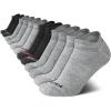 imageNautica Womens Low Cut Socks  12 Pack Breathable Cushioned Athletic Low Cut Tab Ankle Socks for Women Sizes 410Grey