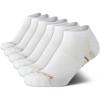 imageNautica Womens No Show Socks  6 Pack Breathable Cushioned Athletic Performance Low Cut Socks for Women Sizes 410All White